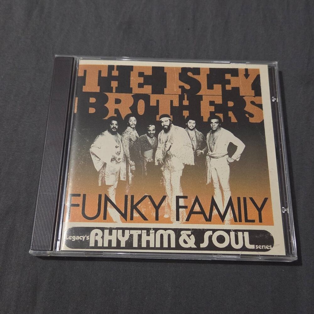 Vtg 1995 The Isley Brothers Funky Family CD
